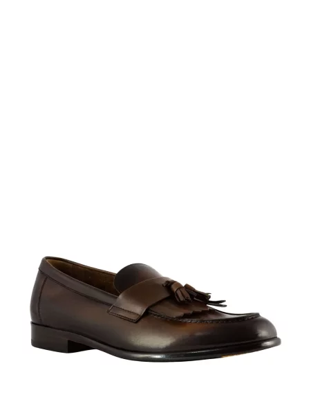 Pantofi loafer Doucal's fără toc maro
