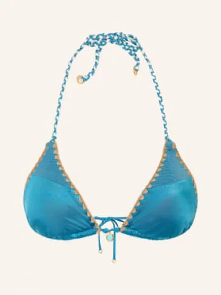 Banana Moon Couture Górka Bikini Typu Trójkąt Nazca Bosco blau białe