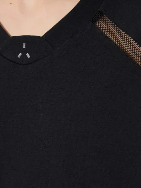 Tricou A.a. Spectrum plasă lung negru
