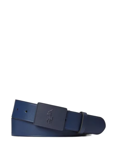 Matlasat chiloți Polo Ralph Lauren din piele albastru