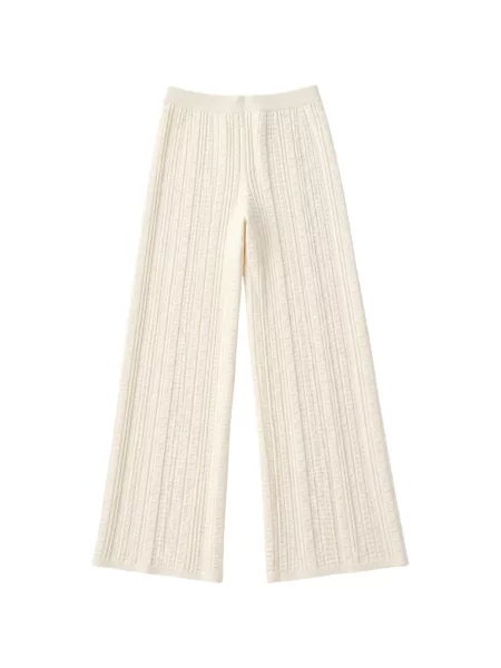 Pantaloni palazzo Twinset tricotate