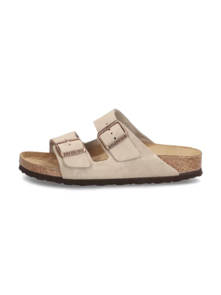 Pantofle Birkenstock béžové