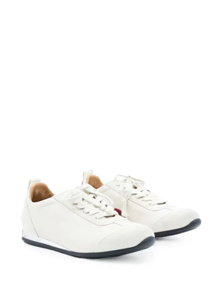 Fűzős szarvasbőr sneaker Uma Wang fehér