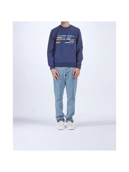 Bluza Ps By Paul Smith z logo niebieska