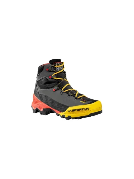 Pánske vysokohorské topánky La Sportiva Aequilibrium LT GTX black/yellow čierna