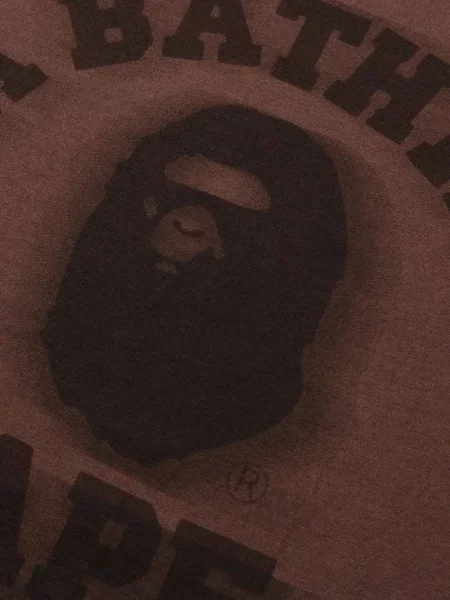 Tricou A Bathing Ape® lung maro