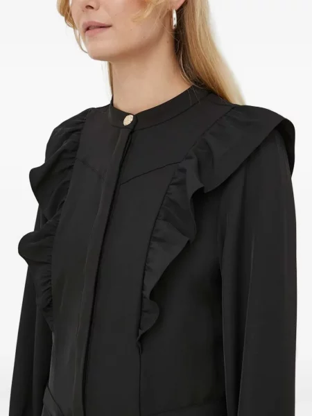 Rochie midi Bruuns Bazaar până la genunchi de costum negru