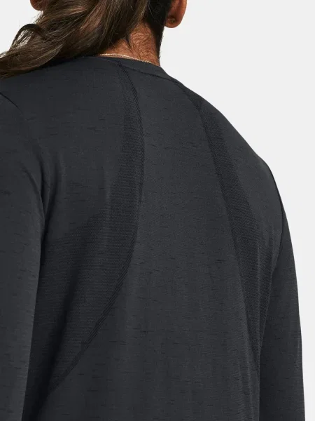 Блуза с дълги ръкави за трениране Under Armour Vanish Seamless тъмносиньо черно