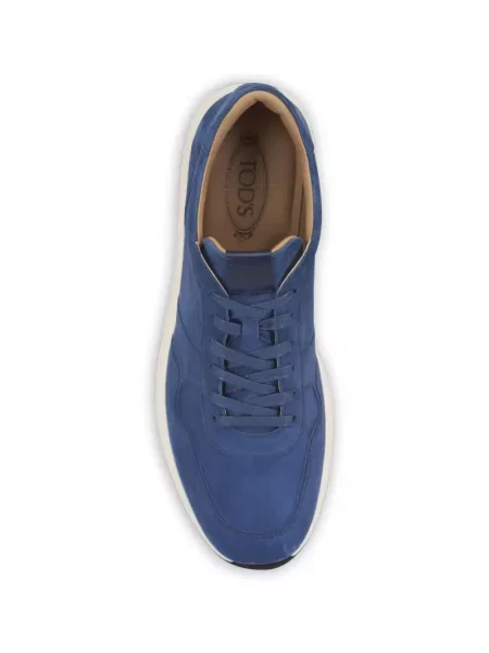 Πουά sneakers Tod's σουέντ μπλε
