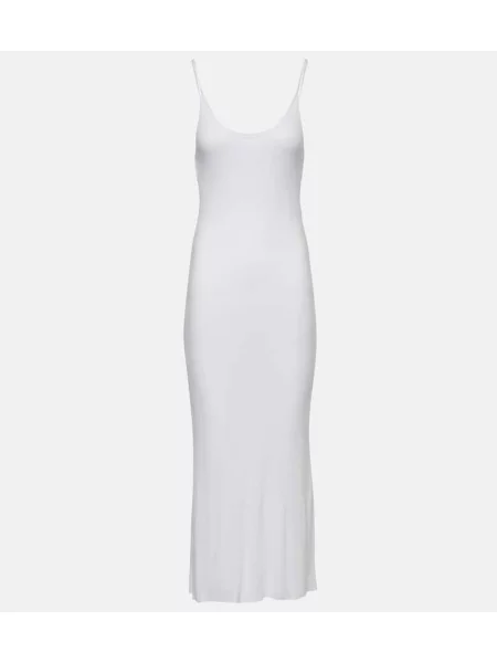 Rochie Khaite din jerseu de costum alb