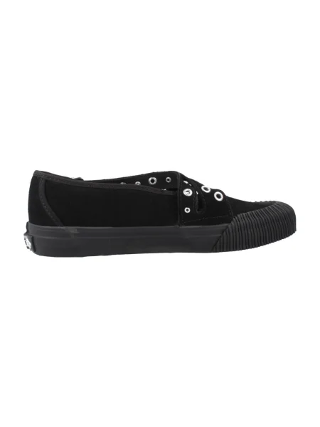 Pantofi cu toc Vans cu bretele negru