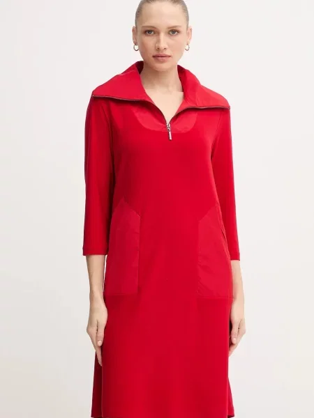 Joseph Ribkoff rochie mini drept roșu