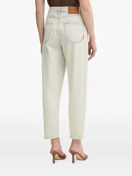 Blugi Armani Exchange cu autograf albastru