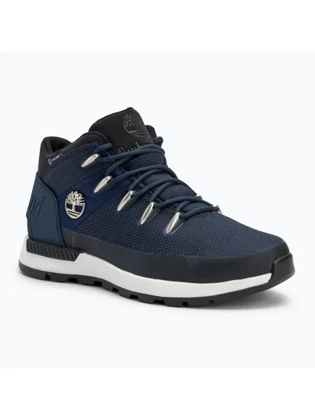 Šnurovacie čipkované tenisky Timberland tmavo modrá