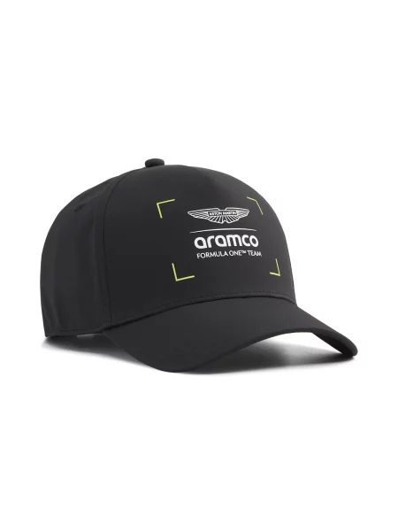 Czapka z daszkiem PUMA Ã— ASTON MARTIN ARAMCO TEAM Akcesoria OSFA czarny