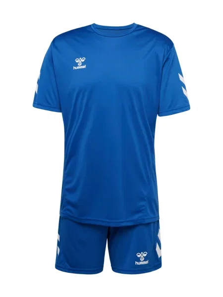 Hummel Costum de trening albastru cobalt alb