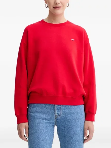 Pantaloni scurți din denim Levi's® din dantelă zdrențuiți cu talie înaltă albastru