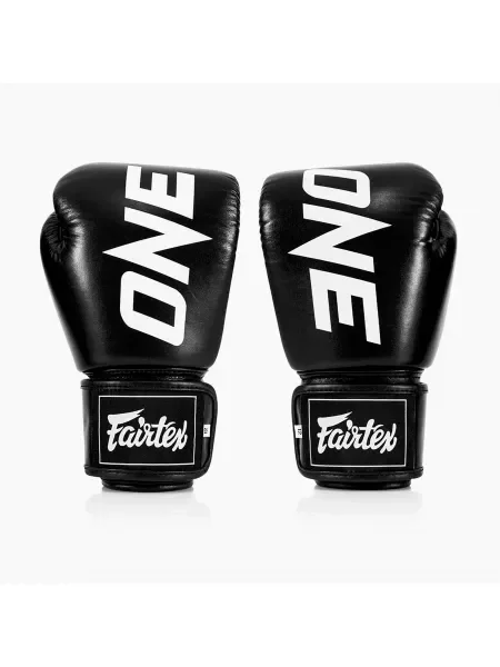 Rękawice bokserskie Fairtex ONE X Fairtex Boxing black czarne