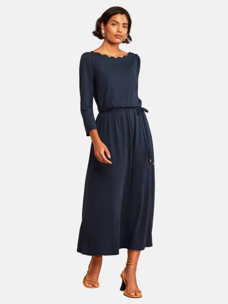 Love & roses Rochie marin albastru