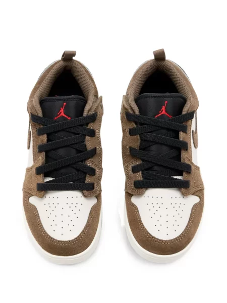 Sneakersy dziecięce Nike Jordan brązowe