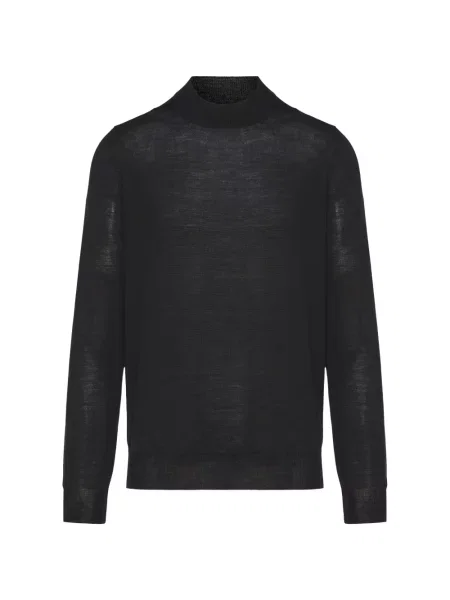 Lung pulover Gran Sasso negru