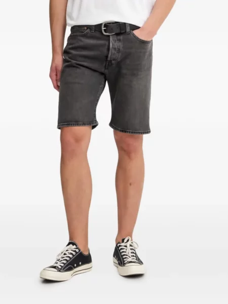 Rövid megfordítható póló Levi's® nyomtatás barna