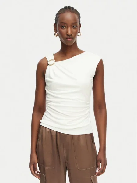 Marciano Guess Marškinėliai Kreminė Slim Fit
