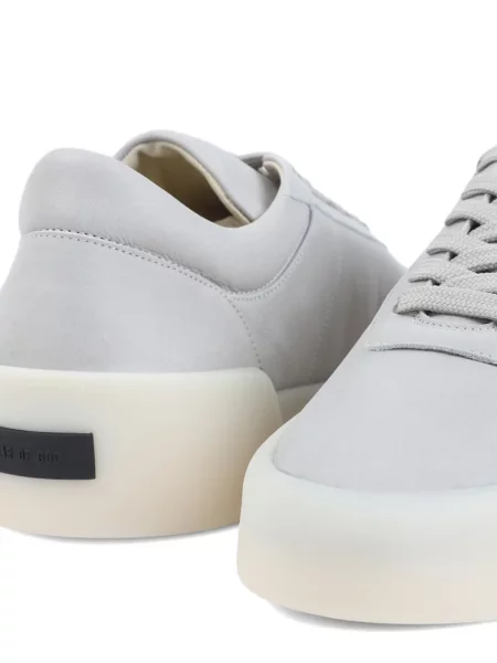 Кожени маратонки Fear Of God сиво