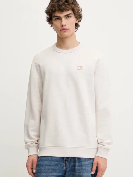 Geacă de blugi Tommy Jeans bej