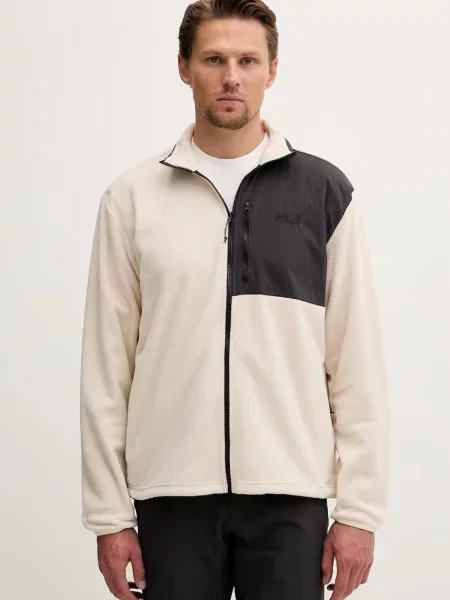 Jack Wolfskin pulover Sumetro bež