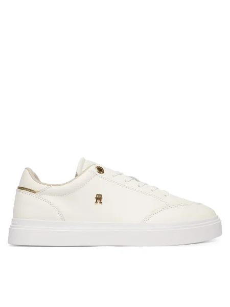 Sportcipők Tommy Hilfiger Th Chic Cupsole Ekru fehér