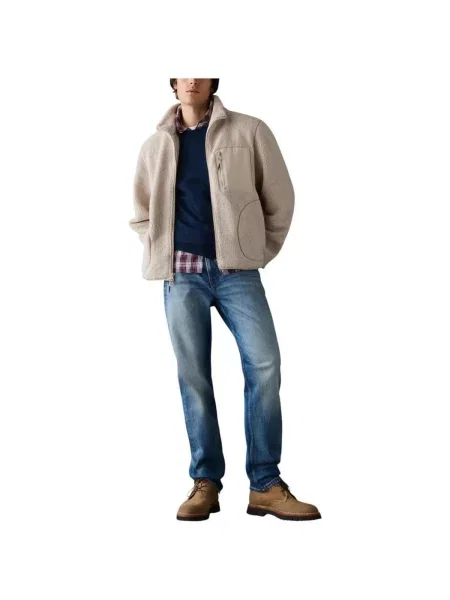 Geacă de blugi Pepe Jeans bej