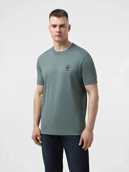 Футболка Emporio Armani зеленая