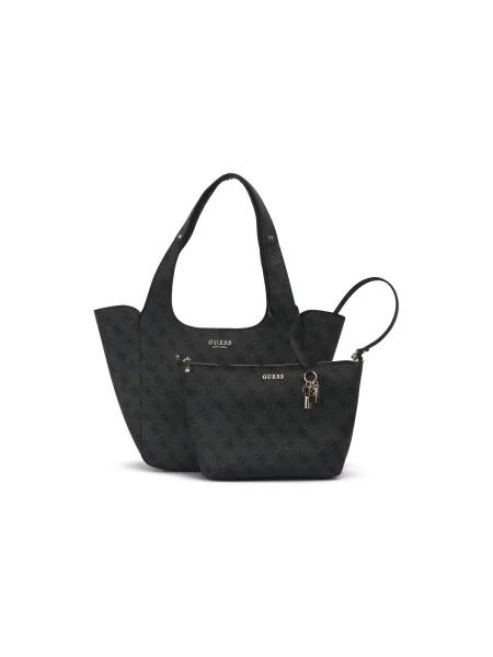 Guess Geantă Calista Gri negru