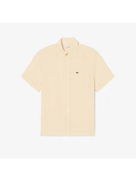 Рубашка Lacoste бежевая