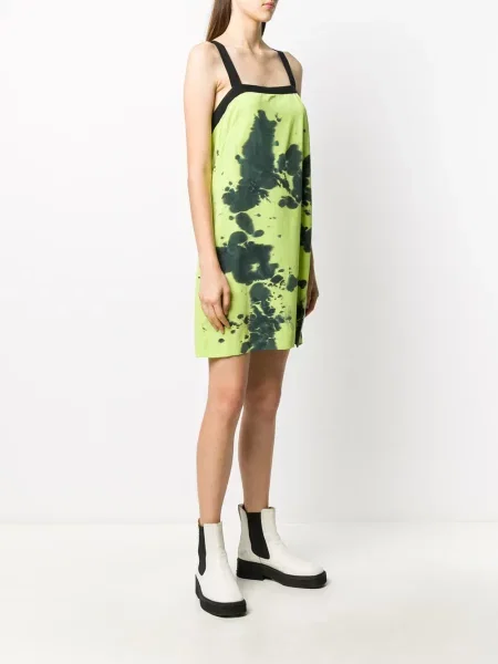 Rochie Mcq cu imagine de costum galben