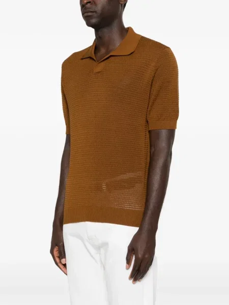 Tricou Tagliatore tricotate maro