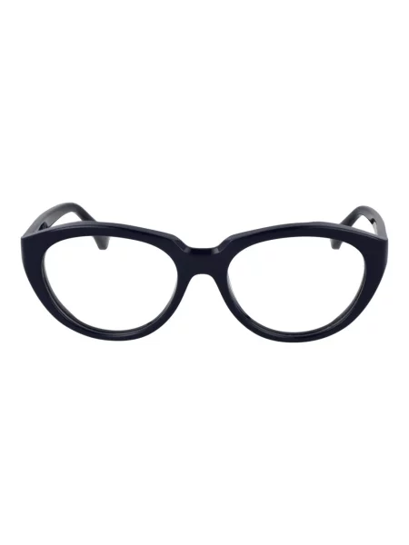 Okulary przeciwsłoneczne Max Mara eleganckie niebieskie