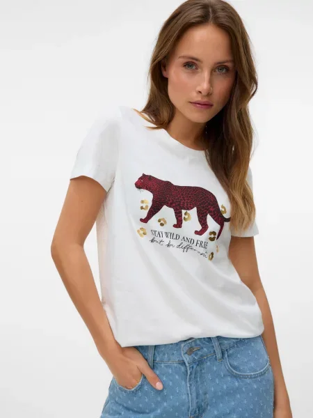 Футболка Vero Moda білий