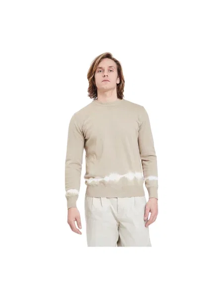 Sweter Altea z okrągłym dekoltem beżowy