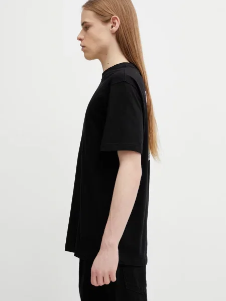 T-shirt Daily Paper Oil Can Ss Tee Black M μαύρο