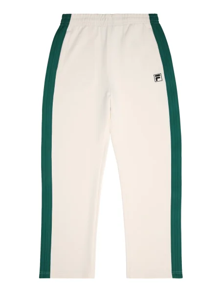 FILA Pantaloni Como verde închis alb