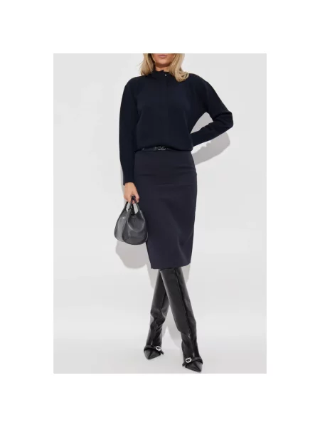 Kardigan Max Mara wełniany niebieski