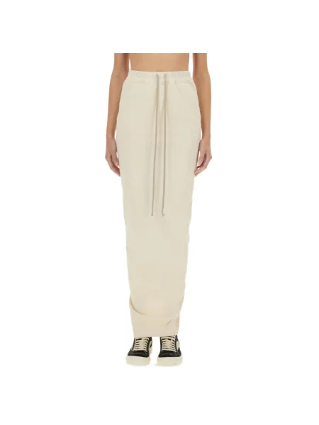 Spódnica maxi Rick Owens beżowa