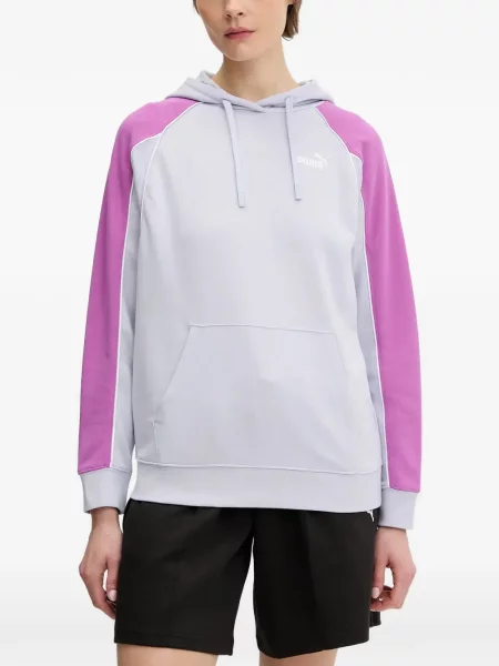 Hanorac cu glugă Puma cu imagine albastru