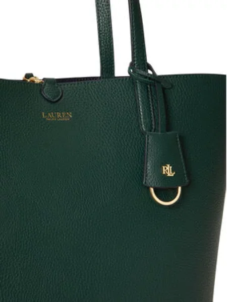 Lauren Ralph Lauren Shopper torba tamno zelena