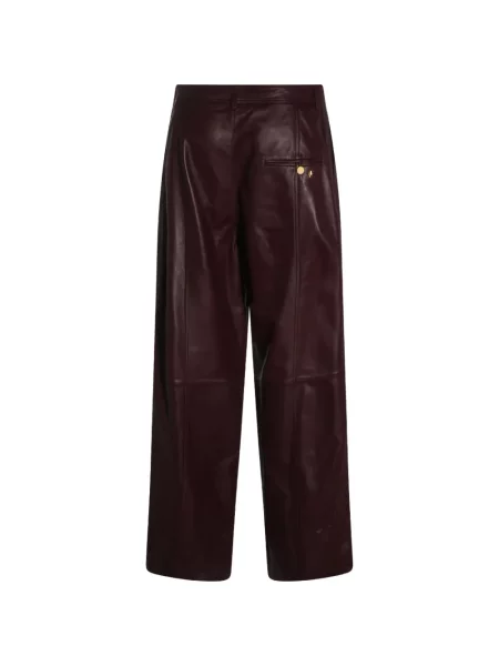 Pantaloni Alberta Ferretti roșu