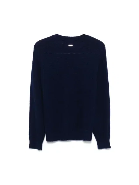 Dzianinowy sweter Dsquared2 brązowy