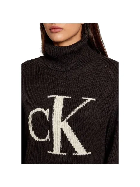 Pulover Calvin Klein Jeans negru