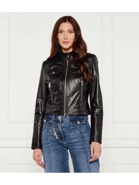 Marciano Guess De piele geacă LANA | negru